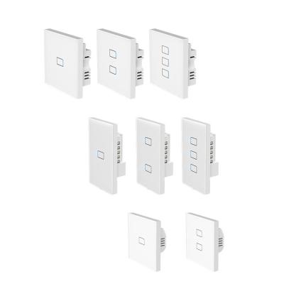 China BroadLink 1/2/3 Strip EU R-U US Smart Home Wall Light Switch Timer Smart Wifi Electric Lamp Switch TC3-EU/UK/US for sale