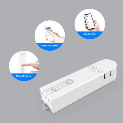 China Time Scheduling BroadLink Smart Home Roller Shade Window Motor Driver Alexa WiFi RF Remote Control Smart Roller Shutter Motor for sale