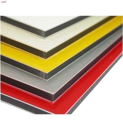 China Building Materials Aluminum Composite Wall Panel 4mm Panel ACP Sheet Wall Cladding for sale