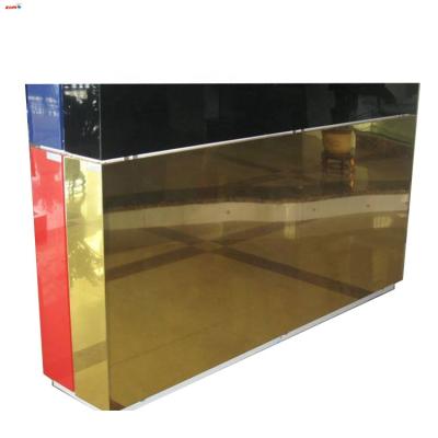 China Custom cheap aludecor ACP aluminum sheet compound copper color wall cladding price acm for sale