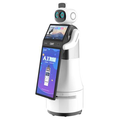 China 2020 Intelligent Hotels Thermal Imaging Reception Robot New Product Android 7.1 Operating System With Consulting Service 15.6 inch for sale