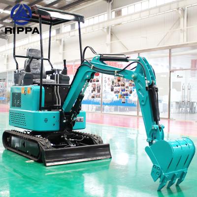 China Rippa R325 Small Hydraulic Excavator Mini Excavator 1 T Crawler Excavator en venta