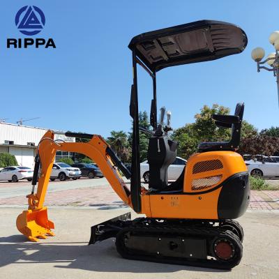 China Cheapest 0.8 T 0.8 Ton 800 Kg Home Use Crawler Smallest Micro Mini Bagger Digger excavator en venta