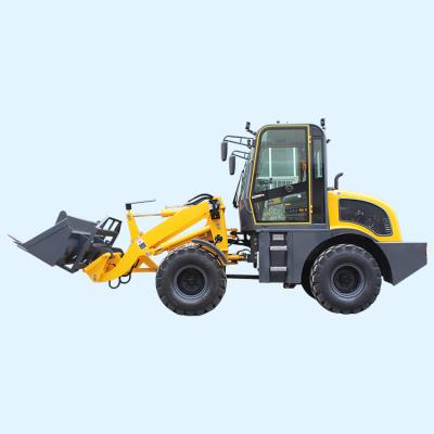 China UAE 2ton Good price 85kw mini small wheel avant loader Fully hydraulic system en venta