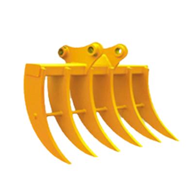 China rake for crawler excavator Standard bucket Engineering Customizable for sale