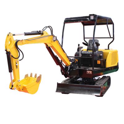 China Construction equipment 2 ton mini track digging machine mini excavator for sale