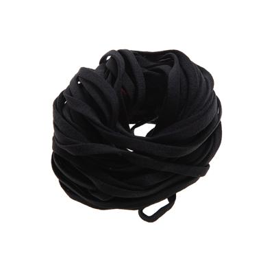 China Factory Free Sample PP+Spandex Elastic Ear Loop Rubber Band Elastic Earloop Cord For Face Mask à venda