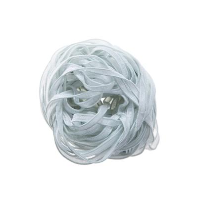 Κίνα 4mm Elastic Elastic Band With 2 Core Elastic Braided Flat Band For Garment Hair Industrial Dress προς πώληση