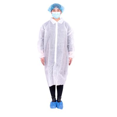 China Personal Care Wholesale Price Disposable Lab Coat Lab Coats for sale