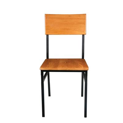 China Adjustable Vintage Steel And Wood (Else) Chair Wooden Restaurant Chair Models for sale