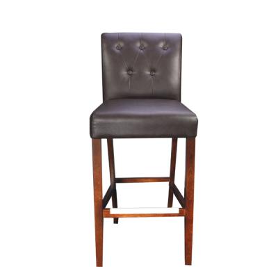 China Cheap used restaurant solid wood table and chair, modern new design solid wood umpire chair DG-W0160B5 in sale for sale