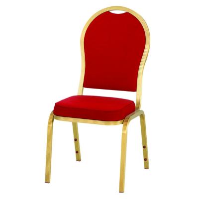 China Strong And Durable Banquet Furniture Hotel Panel Stackable Chair for sale