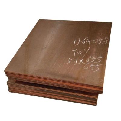 China Pure Copper Flat Copper Sheet Electrical Excellent And Thermal Conductivity Excellent And Electrical for sale