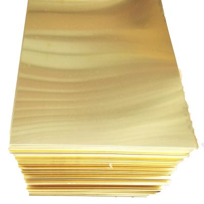 China Industry Brass Sheet And Brass Plate ASTM JIS DIN Standard ISO BS EU Grade for sale