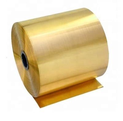 China Malleable Brass Coil Brass Strip With Any Thickness Copper Foil C24000 C25000 C26000 for sale