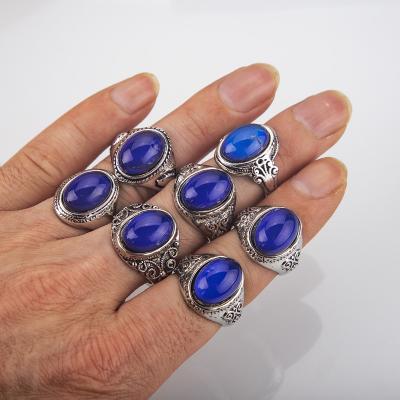 China Punk Color Rings Mood Emotion Feeling Temperature Changing Rings For Women Men Couples Rings Tone Fine Jewelry Gift for sale