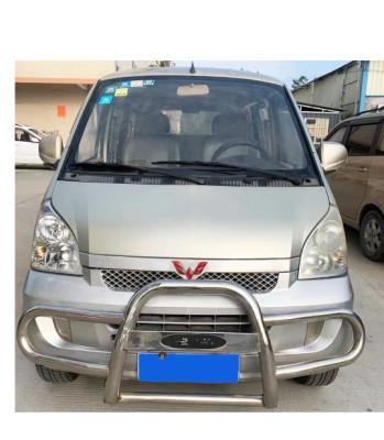 China Leather Wholesale 2014 Wuling Hongguang 1.2L high-end 7-seater minibus gasoline vehicles taxi driving school online car-hailing for sale