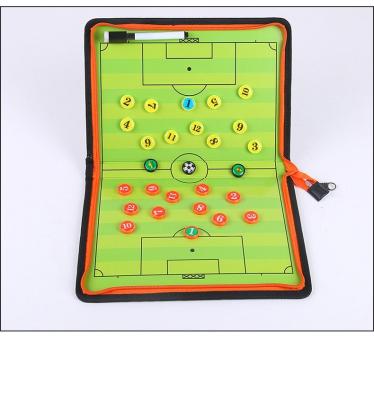 China Leatherwear Professional portable basketball football tactics coach command tactics drill magnet folding for sale