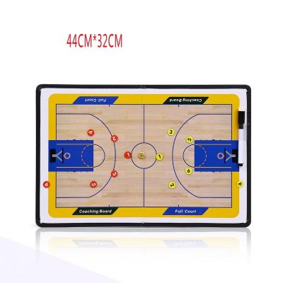 China Leatherwear Football tactics board chain magnetic combat board basketball tactics sand table coach teaching board with chess pieces pen for sale