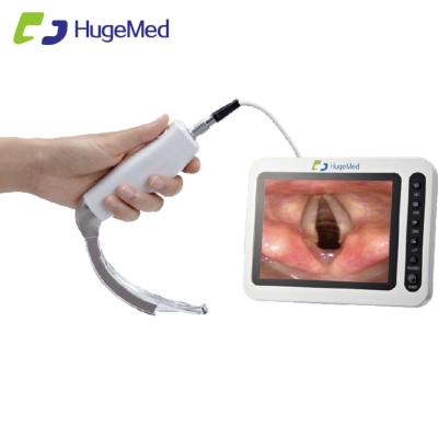 China HugeMed Airway 8-Inch Portable Video Monitor Laryngoscope Surgical Device for sale