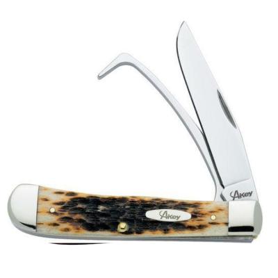 China Farriers Non-variable Stockyard Knife Male Handle Stainless Steel Traditional Pocket Knife for sale