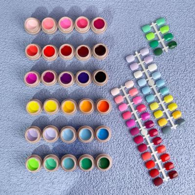 China 2022 Hot Sale Soft Fashion Clay UV Gels Bang Nail Art Paint Jelly Color Nail Polish UV Gelss for sale