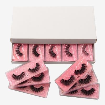 China Factory direct sales fake three-dimensional European and American 3d eyelashes imitation mink fashion thick eyelashes for sale