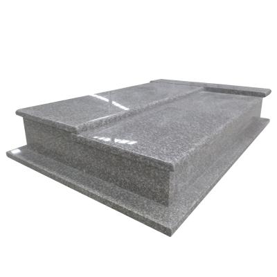 China Poland Modern Granite Monument G664 Granite Grave Stone And Funeral Monuments Headstone for sale