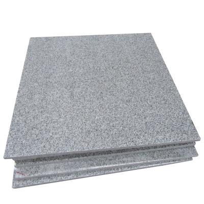 China Modern Cheap G603 Granite Stone Parking Tile Flamed Granite Tile Flooring for sale