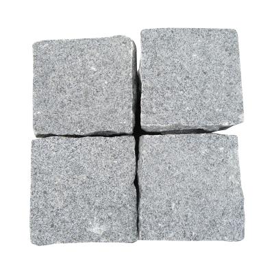 China Modern Natural Light Gray Cube Granite Slot G654 Paver for sale