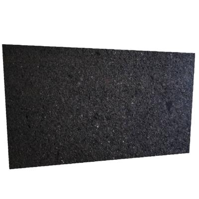 China Modern Polished Black Pearl Granite Headstone Slabs For Headstone for sale