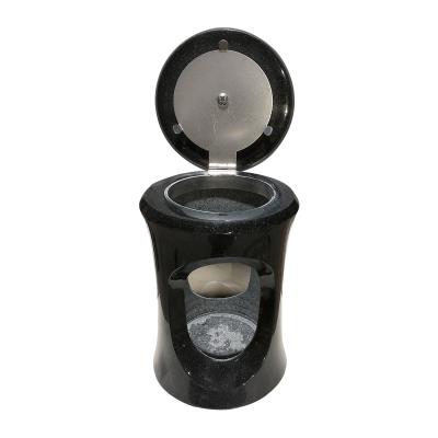 China Modern Burial Lanterns Granite Color Mix Stone Grave Lantern For Headstone for sale