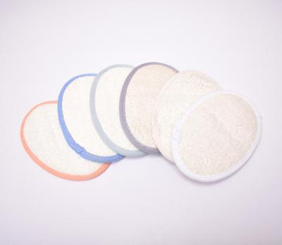 China EXFOLIATE natural material spa exfoliating bath sponge loofah for shower for sale