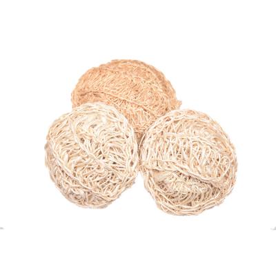 China All New Sensitive Natural Hot Selling Natural Sisal Exfoliator Brush Bath Ball for sale