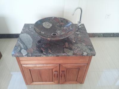 China Natural colorful stone tops for sale