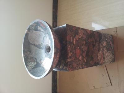 China Natural colorful stone Basin/Sink for sale