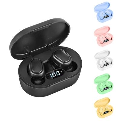 China True Wireless Light Touch Control Headphones TWS E7S +LED Stereo Earbuds Sports Headsets With Microphone E7S Gaming Headphones For Mobile Phone for sale