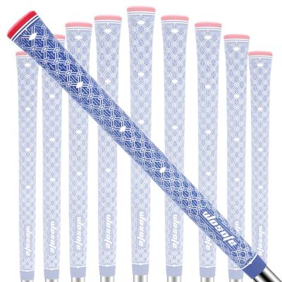 China Factory Price OEM Lightweight Full-String 60R Non-Slip Standard Irons Grips Rubber Golf Club Grips for sale