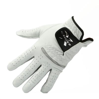 China Non-slip Premium Quality Sheepskin Cabretta Golf Glove Mens Leather Golf Gloves for sale