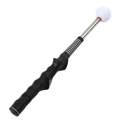 China Metal + Rubber Indoor & Outdoor Golf Trainer Aid Speed ​​Stick Whip / For Strength And Rhythm Practice Golf Swing Trainer for sale