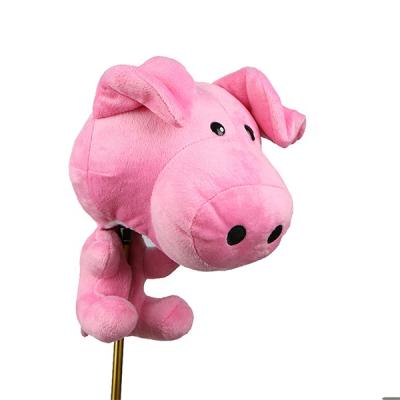 China Plush / Cotton Customized 460cc Wholesale Golf Club Driver Covers Animal Headcover Golf Clubs Headcover for sale