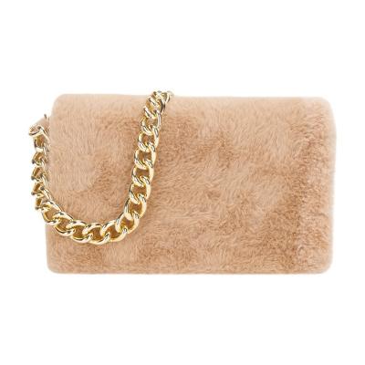 China Handbag Shoulder Bag For Women, Classic Shoulder Handbags Shoulder Purse, Faux Fluffy Material Purse for sale