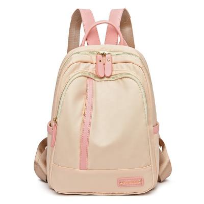 China Waterproof Oxford Backpack Schoolbags Travel Nylon Teenage Girls Waterproof Women Fashion Backpack for sale