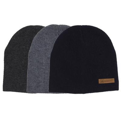 China OEM&ODM Service COMMON Adult 100%Merino Wool Knitted Cuffless Slouchy Beanie for sale