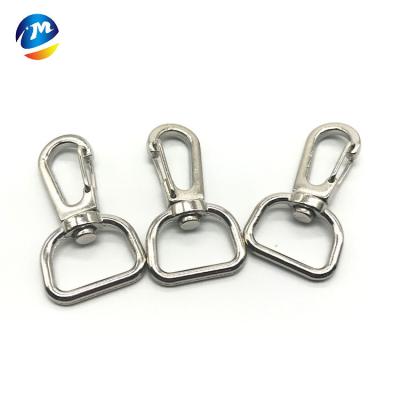 China Classic Swivel Spring Trigger Metal Snap Hook Dog Snap Hooks Swivel Snap Dog Hook for Handbags Purses for sale