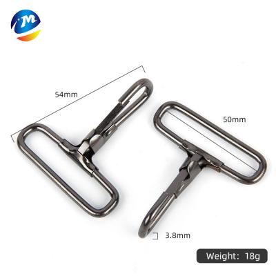 China Classic Custom Stainless Steel Dog Hook Swivel Hook Metal Spring Swivel Trigger Snap Ring Hooks For Purse for sale