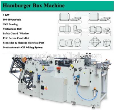 China 2016 Drupa-Hoge snelheidsdocument Vakje die Machineprijs met Lage Kosten maken Te koop