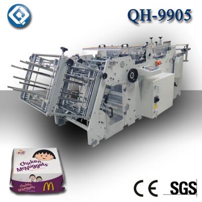 China Disposable Paper , Paperboard Burger Tray Making Machine Low Noise for sale