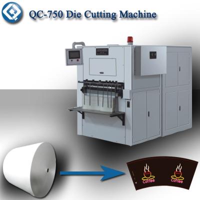 China Touch - screen Carton Automatic Die Cutting Machine / Die Cutter Machine for sale