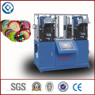 China Disposable Circular Paperboard / Paper Plate Machine With PLC Control for sale